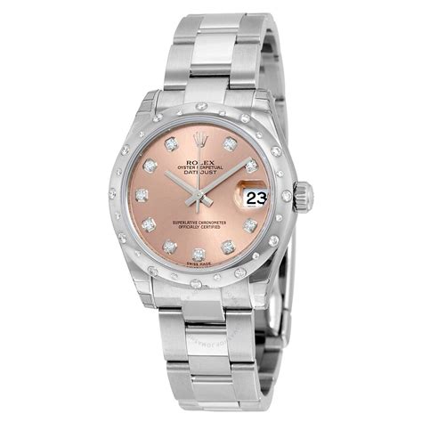 rolex pink oyster watch|Rolex Oyster perpetual datejust pink.